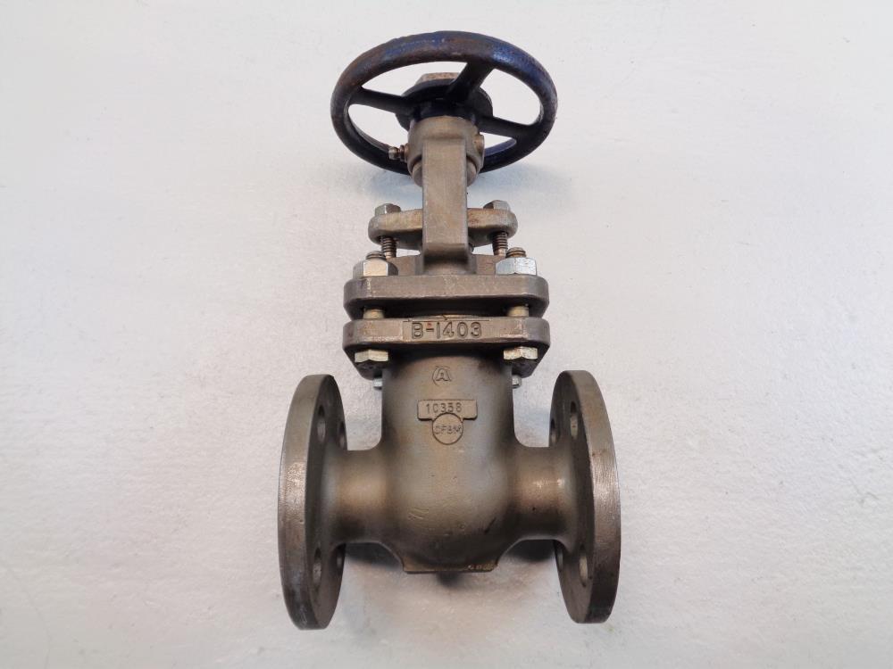 Powell 1" 150# CF8M Gate Valve, Fig# 2491